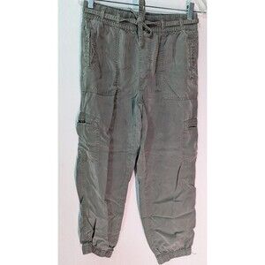 American Eagle Women's Size S Small (29x25) Cargo Joggers Green Size (766m)